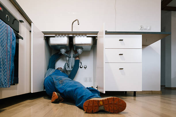 Professional Drain Cleaning technician working in Cades, SC
